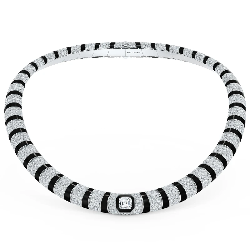 De Beers Forces of Nature 高級珠寶系列 Individuality Choker 鑽石項鍊