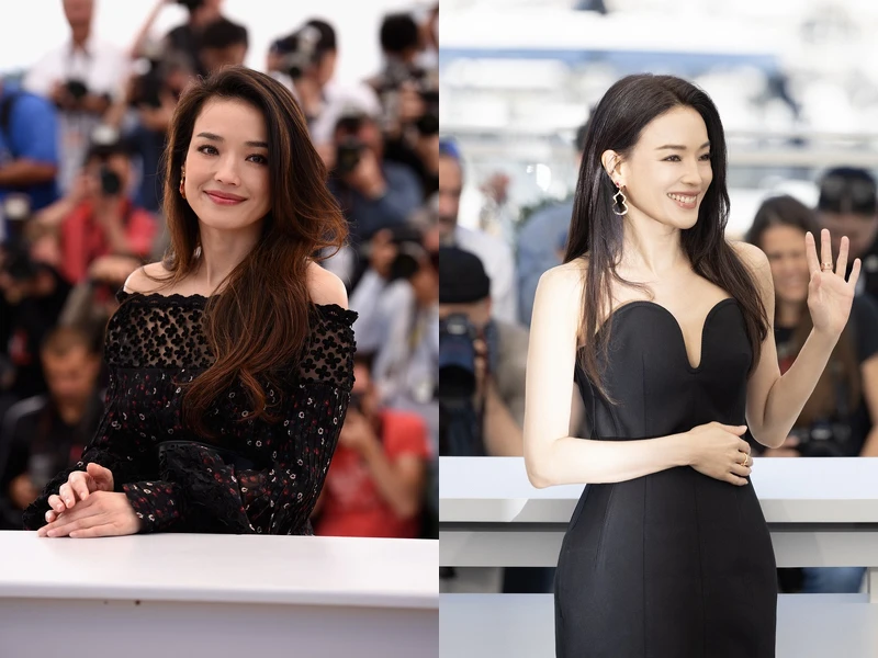 左圖為2015年坎城影展時拍攝，右圖為2025年坎城影展期間拍攝。