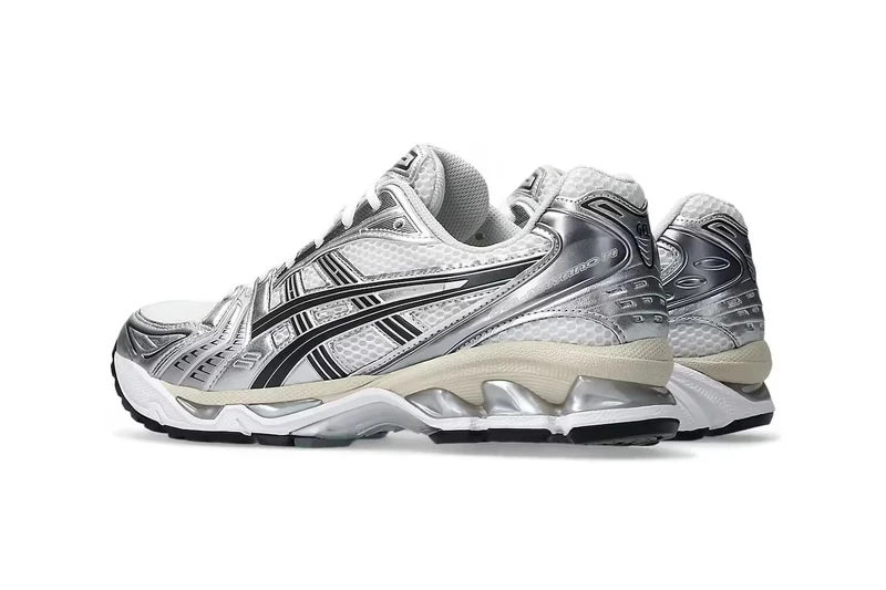 ASICS GEL-KAYANO 14 White Silver 鞋款細節