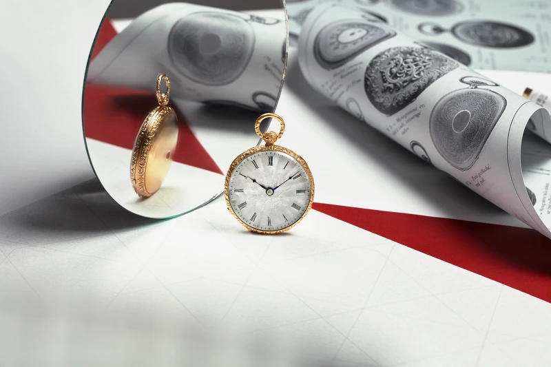 雕刻和機刻雕花黃金懷錶,1780年,是江詩丹頓最為古老的私人藏品。 雕刻和機刻雕花黃金懷錶,1780年,是江詩丹頓最為古老的私人藏品。