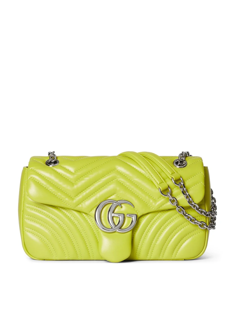 Gucci GG Marmont Sorbet雪酪色系列包款 - 亮綠色