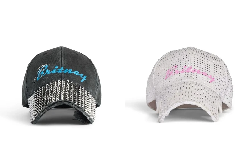 Britney Spears運動帽（黑） NT.38900、（白）NT.38900