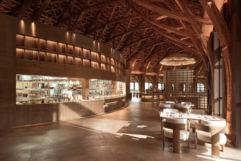 「Refresh」全日餐廳。 「Refresh」全日餐廳。