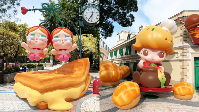 《POP MART 漫遊澳門》CRYBABY、DIMOO