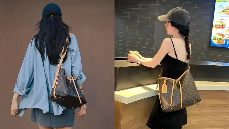 Louis Vuitton CarryAll包款的可調節寬版皮革肩背帶 Louis Vuitton CarryAll包款的可調節寬版皮革肩背帶