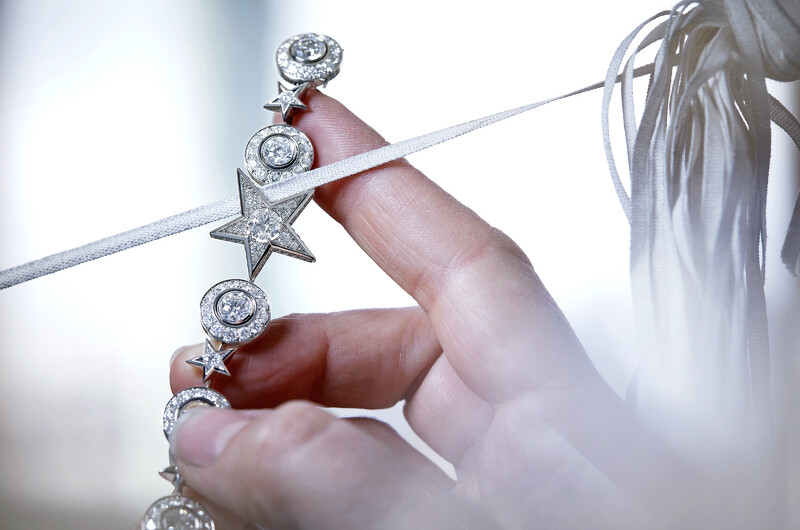 Chanel 2025頂級珠寶系列《Reach For The Stars》代表作——Wings of CHANEL項鍊工藝圖