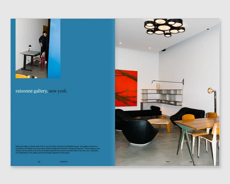 《Magazine C》雜誌內容。