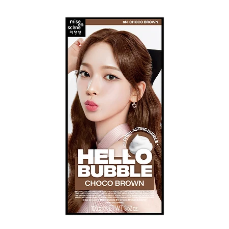 魅尚萱 HELLO BUBBLE 泡沫染髮劑-6N巧克力棕 魅尚萱 HELLO BUBBLE 泡沫染髮劑-6N巧克力棕