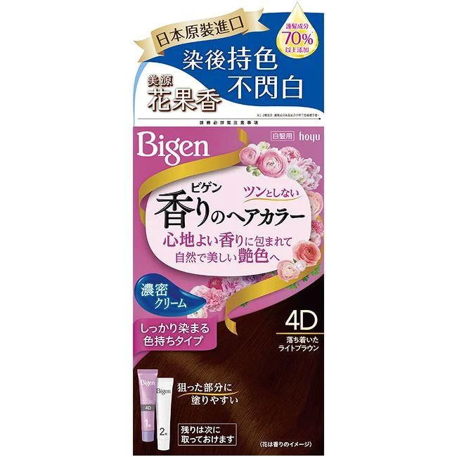 Bigen美源 花果香快速染髮霜-4NA自然亮棕色 Bigen美源 花果香快速染髮霜-4NA自然亮棕色