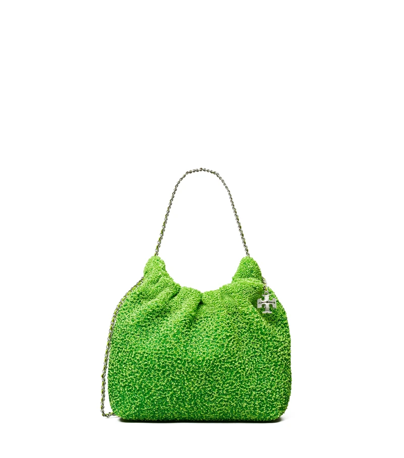 TORY BURCH x BonBon Fleming 迷你裝飾束口包 $26,700  TORY BURCH x BonBon Fleming 迷你裝飾束口包 $26,700
