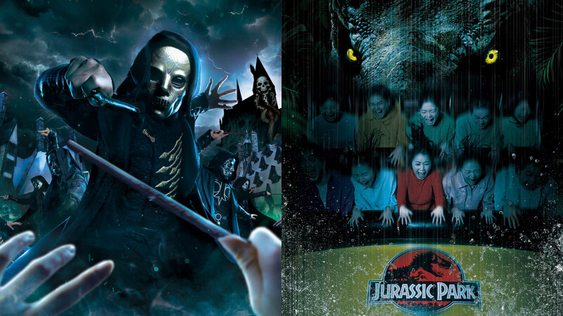 日本環球影城哈利波特魔法世界萬聖節活動-食死人降臨活米村,侏儸紀公園萬聖節活動-侏儸紀公園‧乘船遊~在黑暗中~ 日本環球影城哈利波特魔法世界萬聖節活動-食死人降臨活米村,侏儸紀公園萬聖節活動-侏儸紀公園‧乘船遊~在黑暗中~