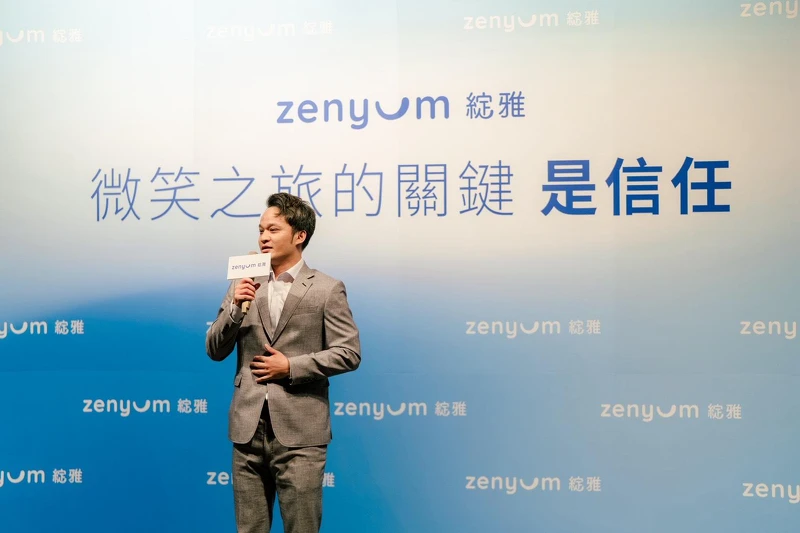 Zenyum 綻雅台灣區總經理黃敬杰 Zenyum 綻雅台灣區總經理黃敬杰