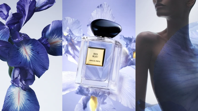 圖片來源:Armani Beauty & 小紅書|【PRIVÉ高級訂製淡香水花園系列 黎明鳶尾】定價50ml NT$5,500 / 100ml NT$8,500 圖片來源:Armani Beauty & 小紅書|【PRIVÉ高級訂製淡香水花園系列 黎明鳶尾】定價50ml NT$5,500 / 100ml NT$8,500