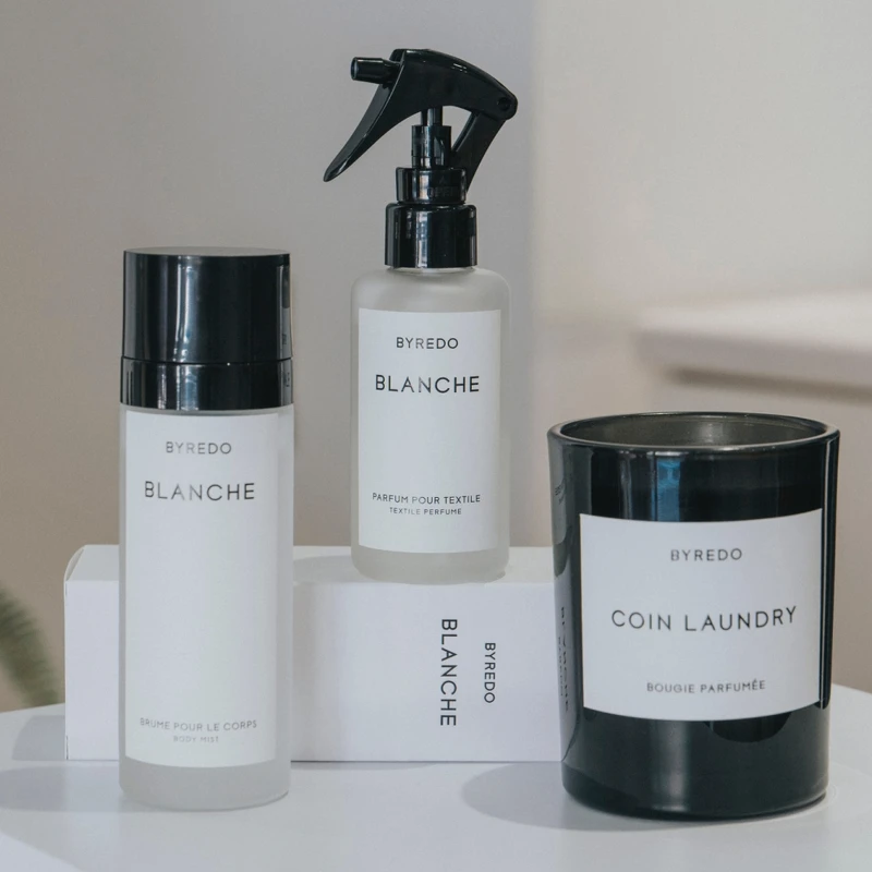 BYREDO返樸歸真身體噴霧、織品噴霧、香氛蠟燭。 BYREDO返樸歸真身體噴霧、織品噴霧、香氛蠟燭。