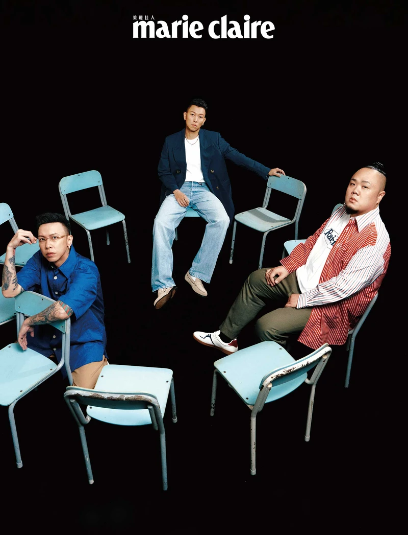 瘦子E.SO:海軍藍風衣外套、刷色丹寧褲、麂皮樂福鞋,all by Tommy Hilfiger。 小春:藍色短袖襯衫、條紋針織背心、卡其長褲、白色高筒運動鞋,all by Tommy Hilfiger;無框眼鏡,Gentle Monster×Maison Margiela。 大淵:紅白條紋襯衫,Tommy Hilfiger;皮革休閒鞋,Pedro;白色上衣、軍綠色長褲,藝人私物。 瘦子E.SO:海軍藍風衣外套、刷色丹寧褲、麂皮樂福鞋,all by Tommy Hilfiger。 小春:藍色短袖襯衫、條紋針織背心、卡其長褲、白色高筒運動鞋,all by Tommy Hilfiger;無框眼鏡,Gentle Monster×Maison Margiela。 大淵:紅白條紋襯衫,Tommy Hilfiger;皮革休閒鞋,Pedro;白色上衣、軍綠色長褲,藝人私物。