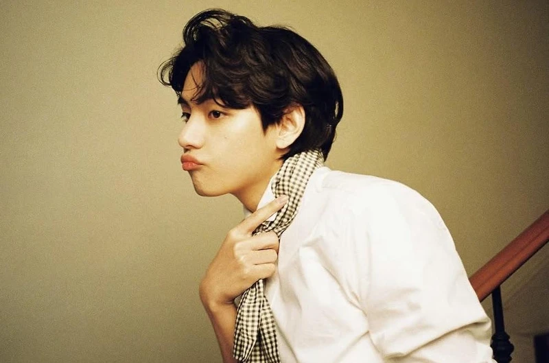 (Photo/Instagram:@thv) (Photo/Instagram:@thv)