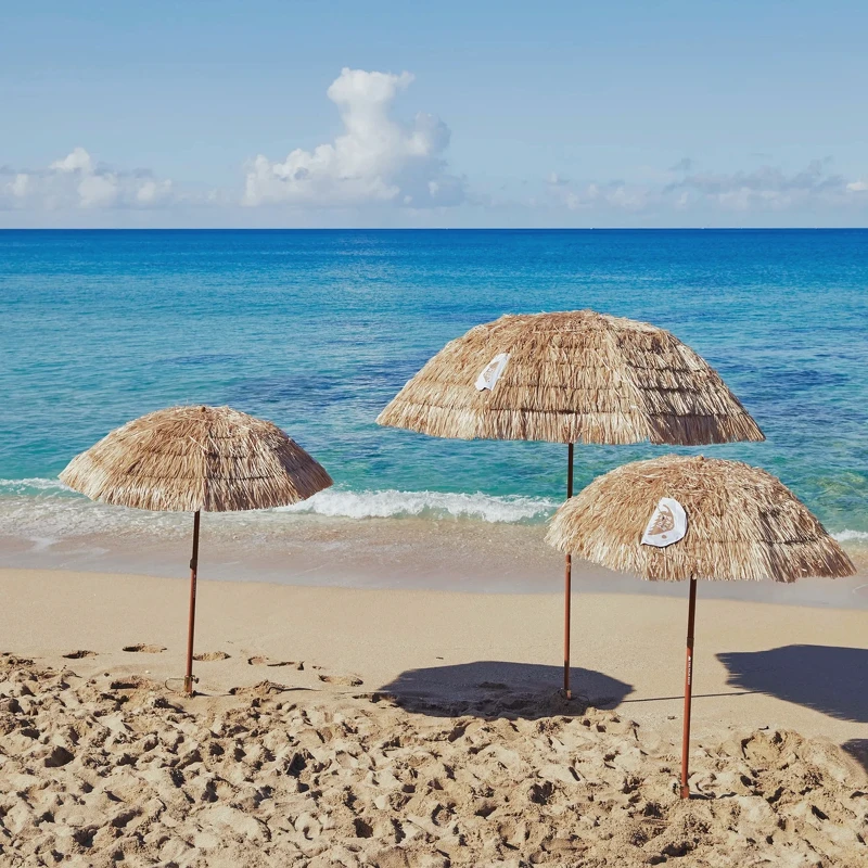 THE PALM ROOF 茅草戶外遮陽傘｜2025誠品生活松菸戶外露營展。