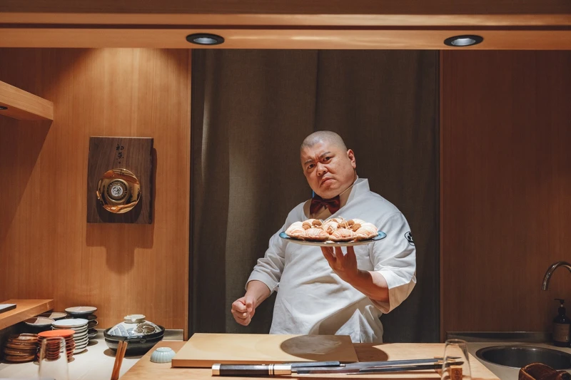 「照壽司」主廚、北九州市觀光大使 — 渡邊貴義再度來臺。