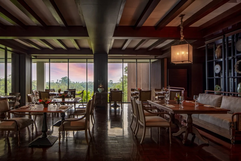 「Amerta」是酒店最具實驗精神的餐廳。 「Amerta」是酒店最具實驗精神的餐廳。