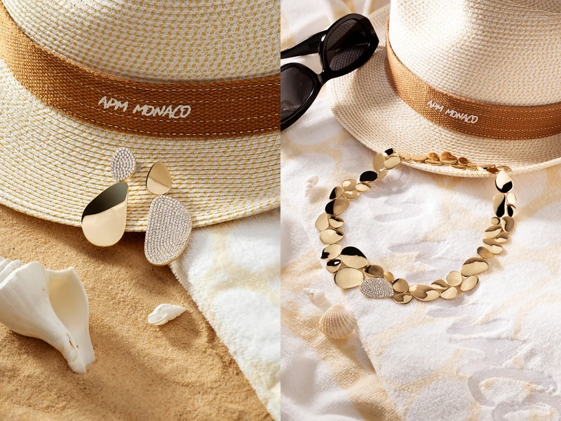 左: Galet耳環NT8,600,右: 個性Galet項圈NT15,500 左: Galet耳環NT8,600,右: 個性Galet項圈NT15,500