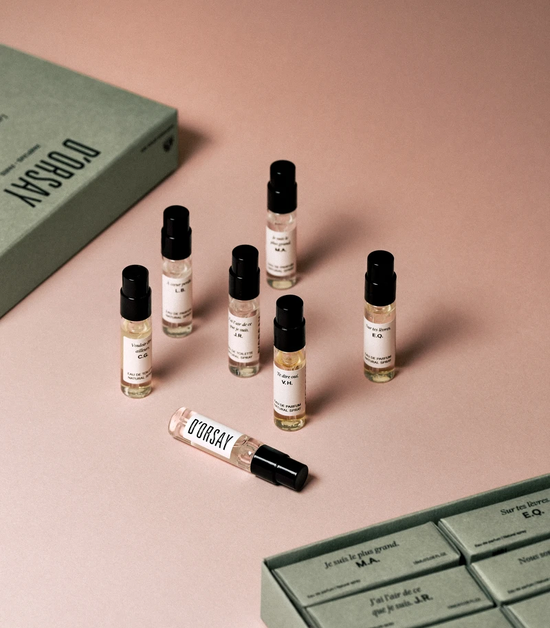 D'ORSAY典藏香氛體驗組1.5ml*8,NT1,350 D'ORSAY典藏香氛體驗組1.5ml*8,NT1,350