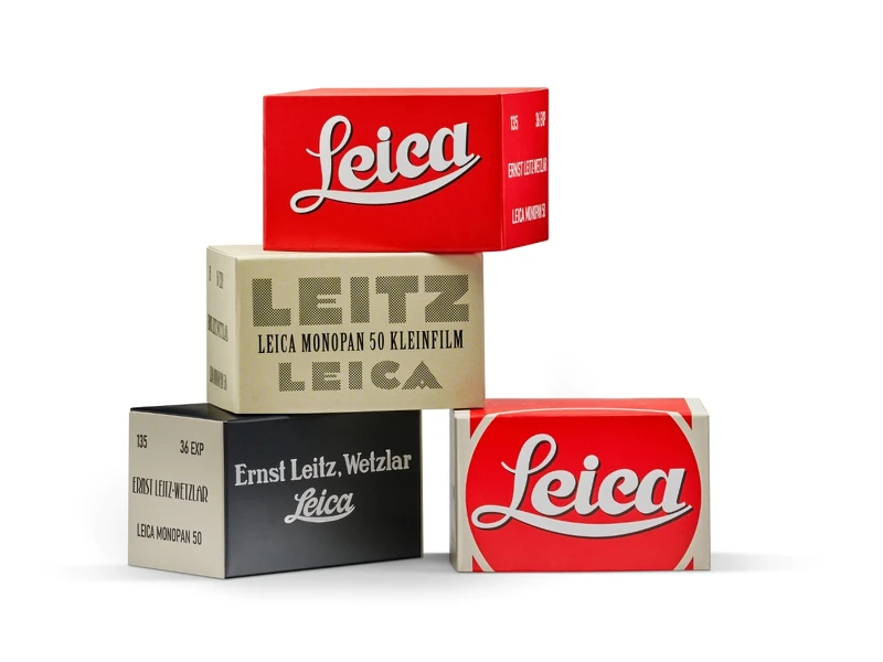 為了慶祝「35 mm 攝影」問世100週年，品牌推出品牌史上首款自有生產的黑白底片「MONOPAN 50」。