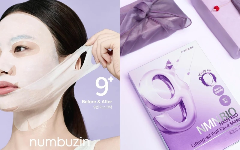 numbuzin No.9 提拉面膜,4入 NT587 numbuzin No.9 提拉面膜,4入 NT587