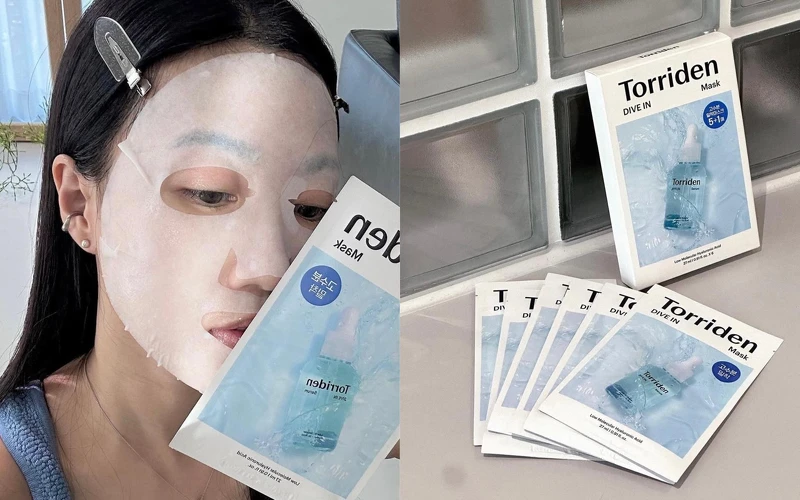 Torriden 低分子玻尿酸面膜,10入 NT881 Torriden 低分子玻尿酸面膜,10入 NT881