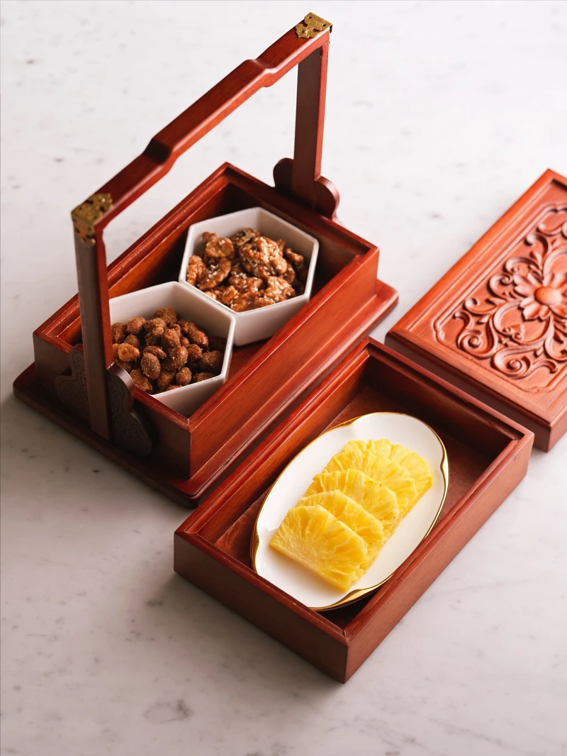 川雅開場小食「朝擺」：自製果乾、琥珀核桃、脆皮花生