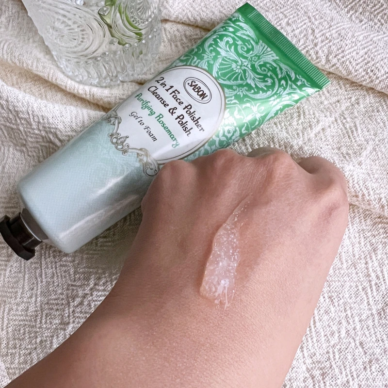 SABON二合一臉部磨砂潔顏凝露-清新迷迭香125ml,NT1,480 SABON二合一臉部磨砂潔顏凝露-清新迷迭香125ml,NT1,480