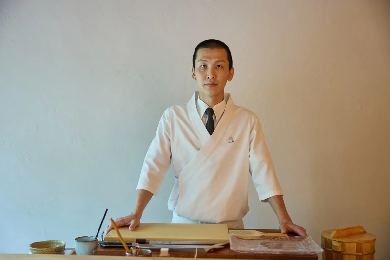 料理長劉秉豪(人稱劉桑)。 料理長劉秉豪(人稱劉桑)。