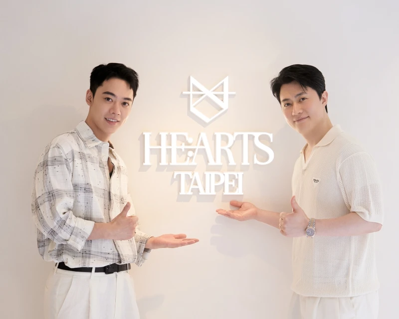 (左) HE:ARTS台灣執行長Eric、 (右)HE:ARTS品牌創辦人暨明星髮型師白興權。 (左) HE:ARTS台灣執行長Eric、 (右)HE:ARTS品牌創辦人暨明星髮型師白興權。