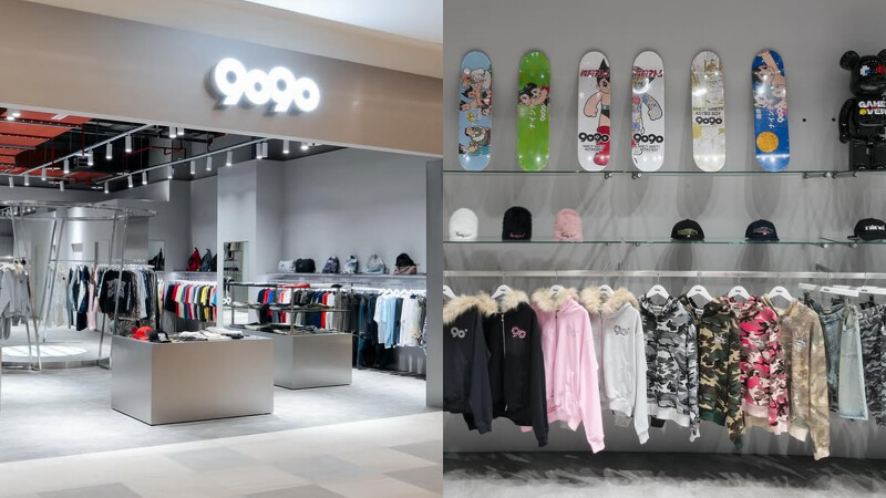 日本街頭潮牌9090台灣首間實體店進駐南港LaLaport 日本街頭潮牌9090台灣首間實體店進駐南港LaLaport