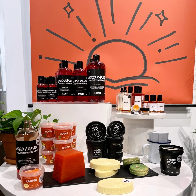 LUSH和諧心靈系列。 LUSH和諧心靈系列。