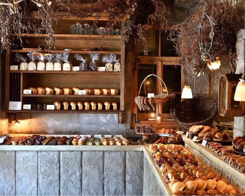 福岡人氣麵包店「AMAM DACOTAN」。 福岡人氣麵包店「AMAM DACOTAN」。