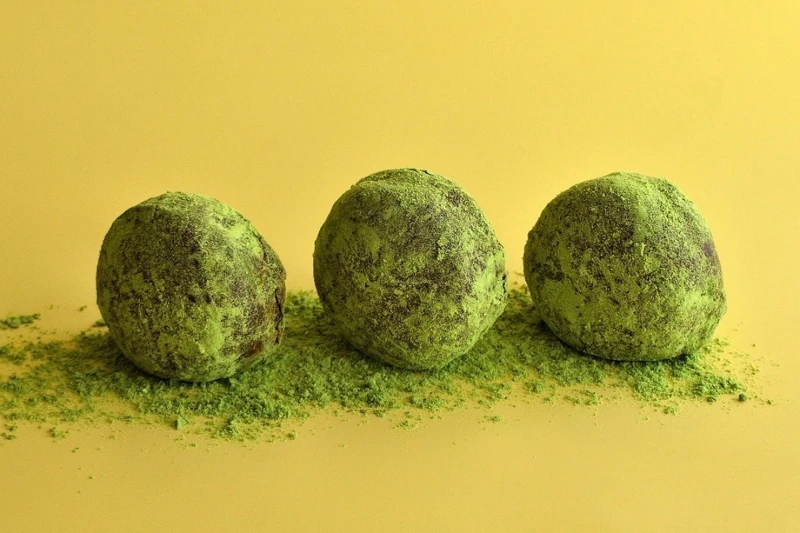 人氣的抹茶口味。 人氣的抹茶口味。