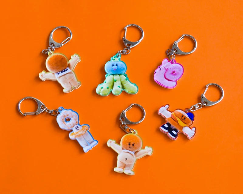 店內販售多款週邊商品。 店內販售多款週邊商品。