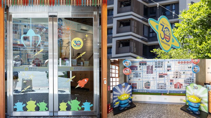 迪化街商圈各處充斥著《玩具總動員》元素,等著大家去挖掘! 迪化街商圈各處充斥著《玩具總動員》元素,等著大家去挖掘!