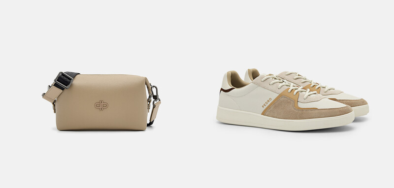 Icon單肩包,NT3,390、Icon Fleet運動鞋,NT3,190。 Icon單肩包,NT3,390、Icon Fleet運動鞋,NT3,190。