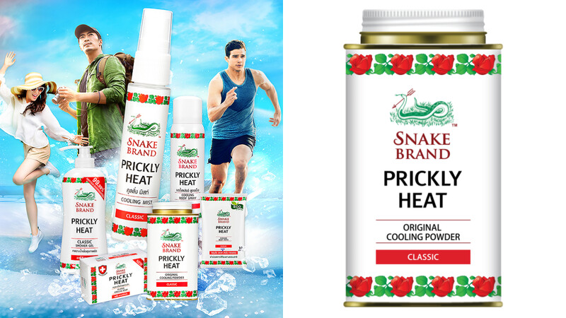 Snake Brand蛇牌爽身粉，Photo／FB@Snake Brand FanPage