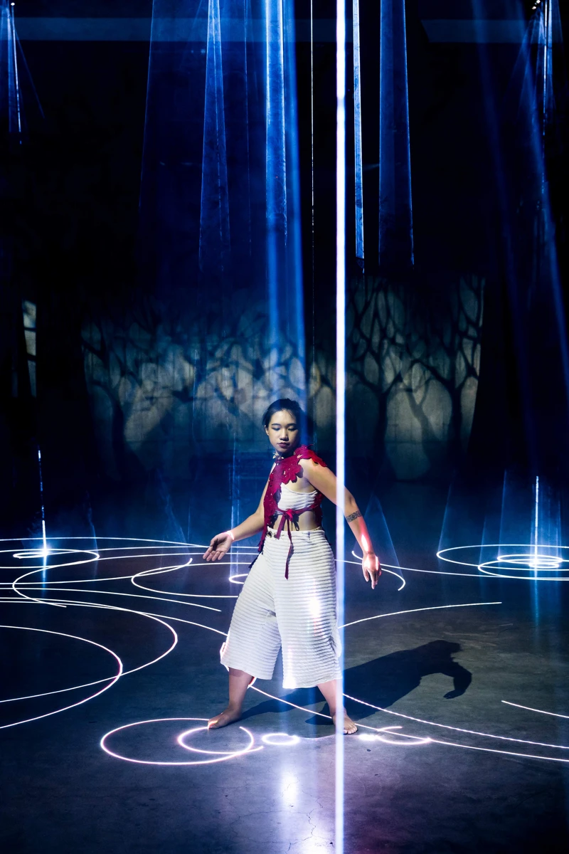 《遊林驚夢：巧遇Hagay》，展出於倫敦泰德現代美術館，2025，攝影：Kathleen Arundell