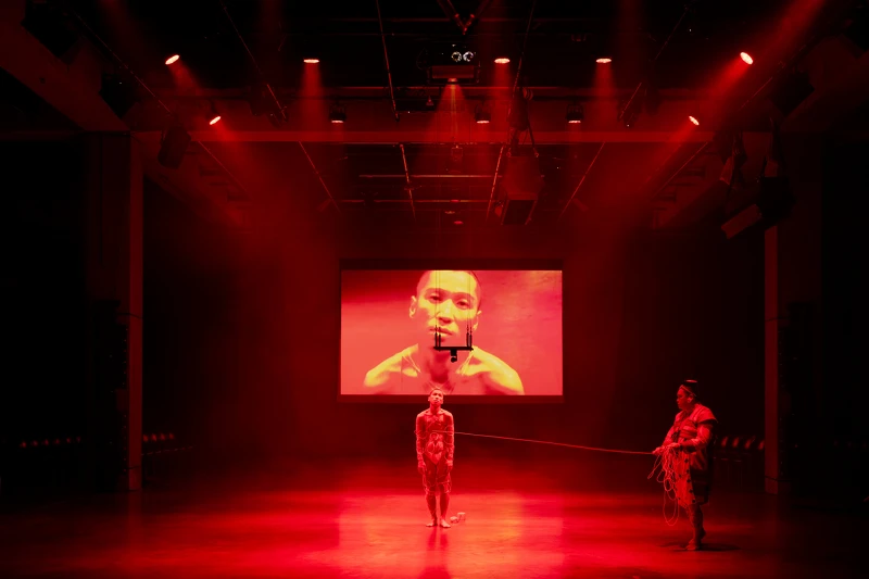 《遊林驚夢：巧遇Hagay》，展出於倫敦泰德現代美術館，2025，攝影：Kathleen Arundell