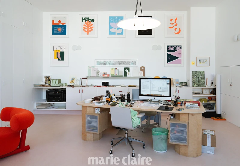 Violaine & Jérémy 的辦公室反映著兩人的個性,直白中帶著耐人玩味的驚喜。 Violaine & Jérémy 的辦公室反映著兩人的個性,直白中帶著耐人玩味的驚喜。