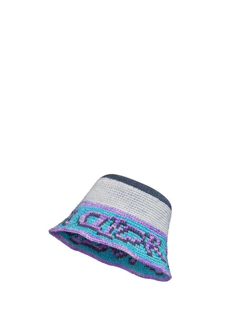 DIOR AND LEWIS HAMILTON 多彩編織漁夫帽_NTD 31,000