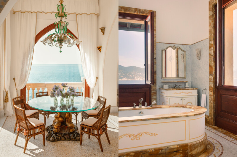 空間融合哥德與新藝術風格。 空間融合哥德與新藝術風格。