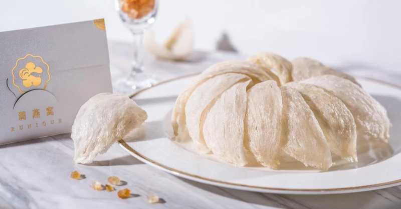 ▲潤燕窩「特潤一等燕盞」3A燕窩評等最高等級，完整保留燕窩高營養價值。