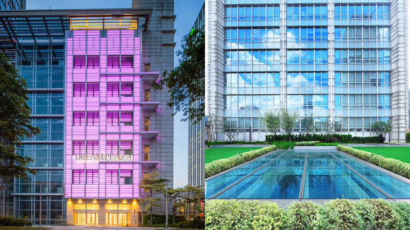 Dream Plaza外觀示意圖、頂樓空中花園「夢想的天空」 Dream Plaza外觀示意圖、頂樓空中花園「夢想的天空」