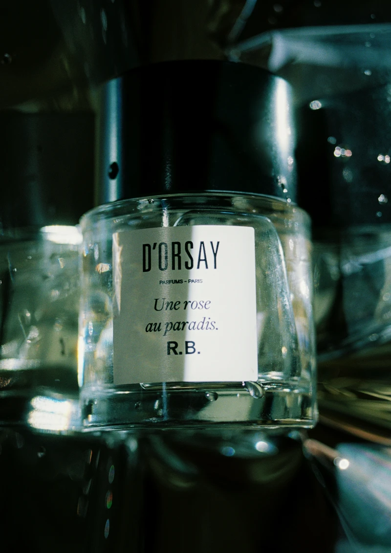 D'ORSAY R.B.淡香精情境圖。