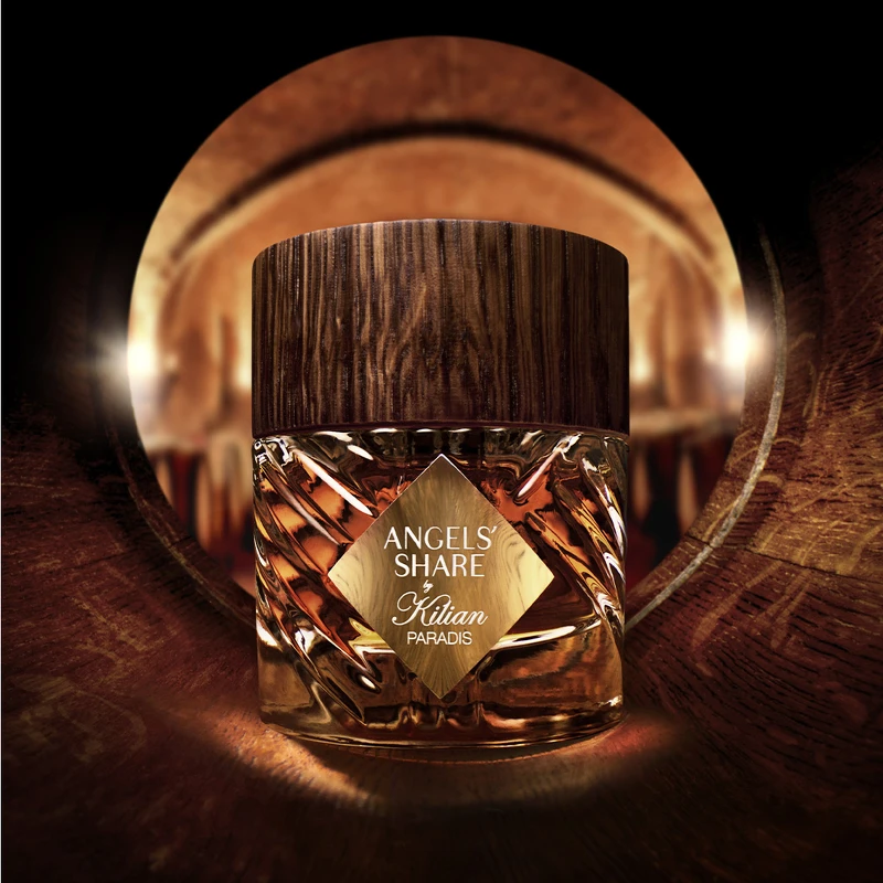 Kilian Paris天使稅百樂廷淡香精Angels’ Share Paradis情境圖。