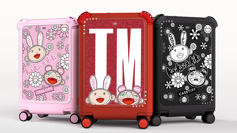 村上隆x CASETiFY第二彈聯名行李箱